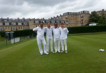 2nd GC World Team Championship - final team against Australia (Bath Croquet Club, Bath, 2016)