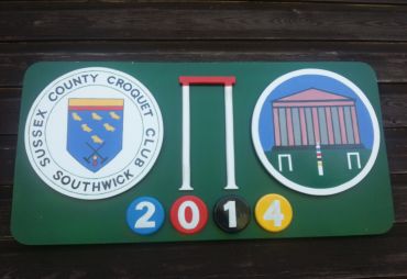 1st Centenary of the Sussex County Croquet Club Southwick (2014)