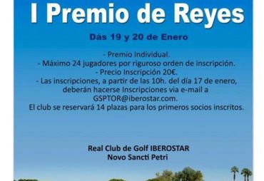 1st GC Kings Trophy (Real Club de Golf Novo Sancti Petri, Chiclana,