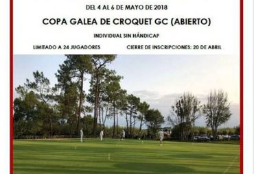 1st GC Galea Cup (Real Sociedad de Golf Neguri, Guecho, 2018)