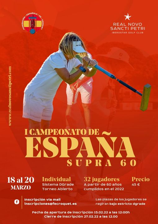 I Campeonato de España Supra-60