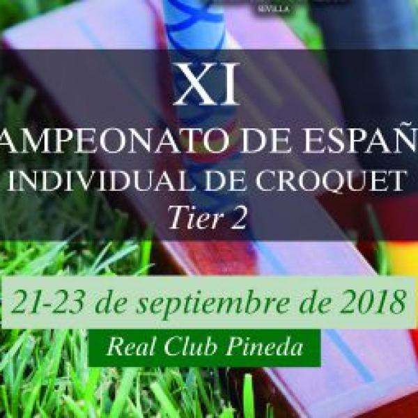 11th GC Spanish Championship - tier 2 (Real Club Pineda, Sevilla, 2018)