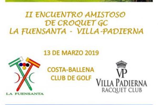 2nd GC La Fuensanta - Villa Padierna Tournament (Costa Ballena, Cádiz