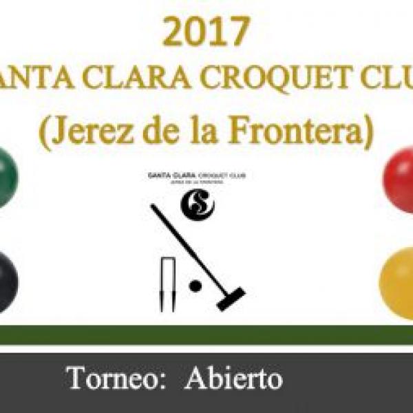 3rd AC Fernando Ansorena Trophy (Santa Clara Croquet Club, Jerez de la Frontera, 2017)