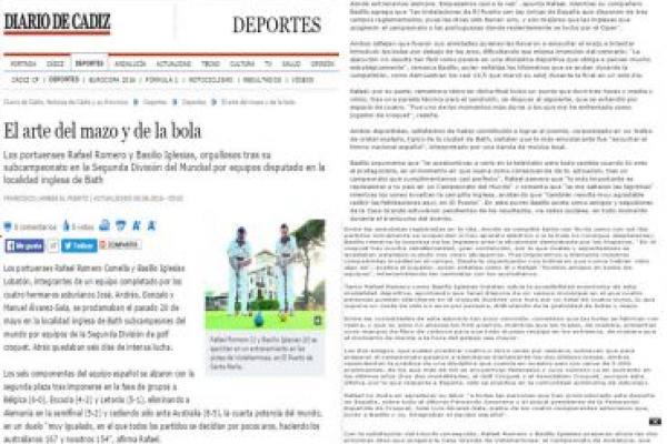 Diario de Cádiz (08-06-2016)