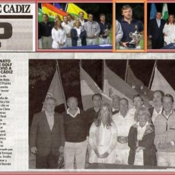 Diario de Cadiz. V Campeonato de Golf Croquet (14-10-2012)