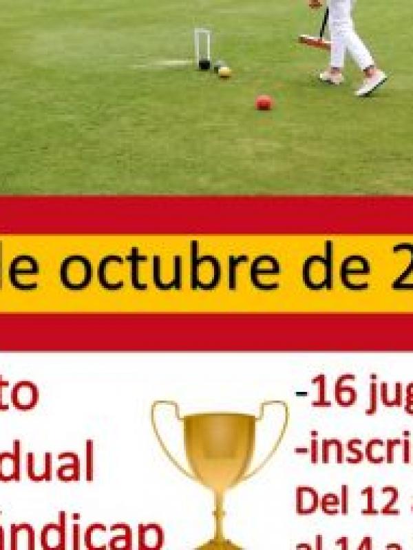 10th GC La Fuensanta Club Trophy (La Fuensanta Croquet Club, Costa