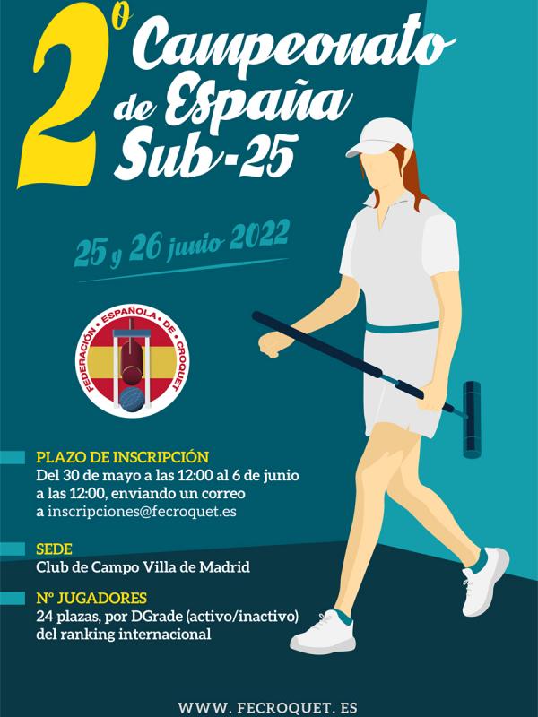 II Campeonato de España de Croquet GC Sub-25